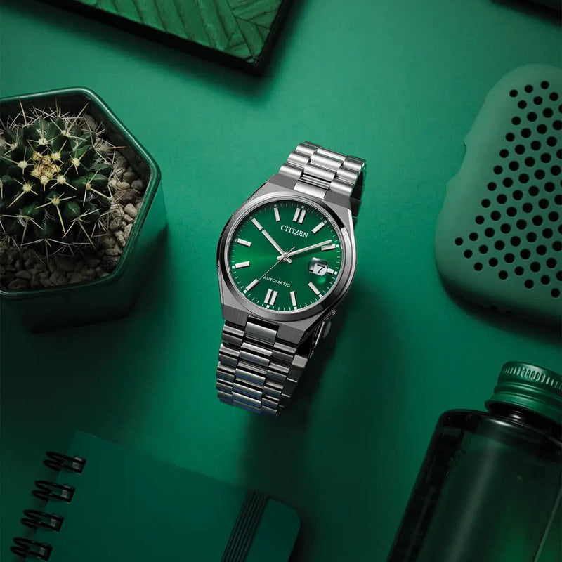Citizen "Tsuyosa" Automatic Green Gents 40mm Watch NJ0150-56Z