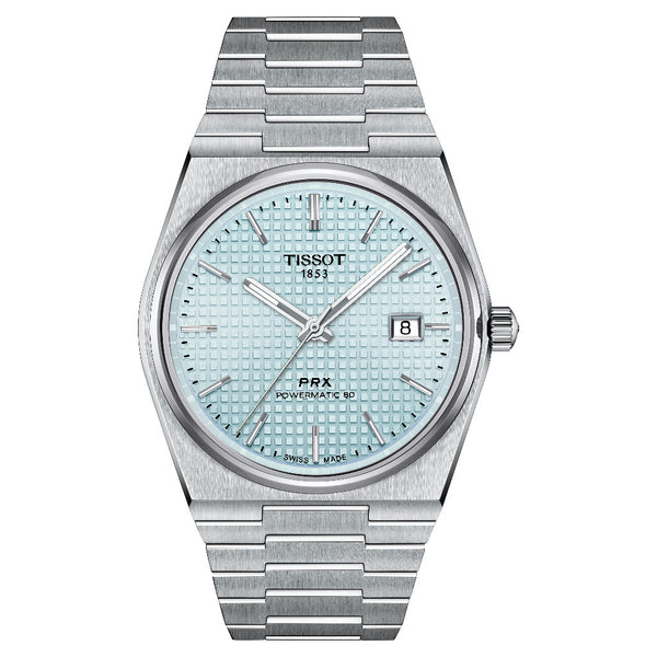 Tissot PRX Powermatic 80 Ice Blue 40mm Watch T1374071135100