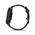 Garmin Venu® 3 Black Leather + Black Silicon Band, 45mm, Slate stainless steel bezel, Smartwatch
