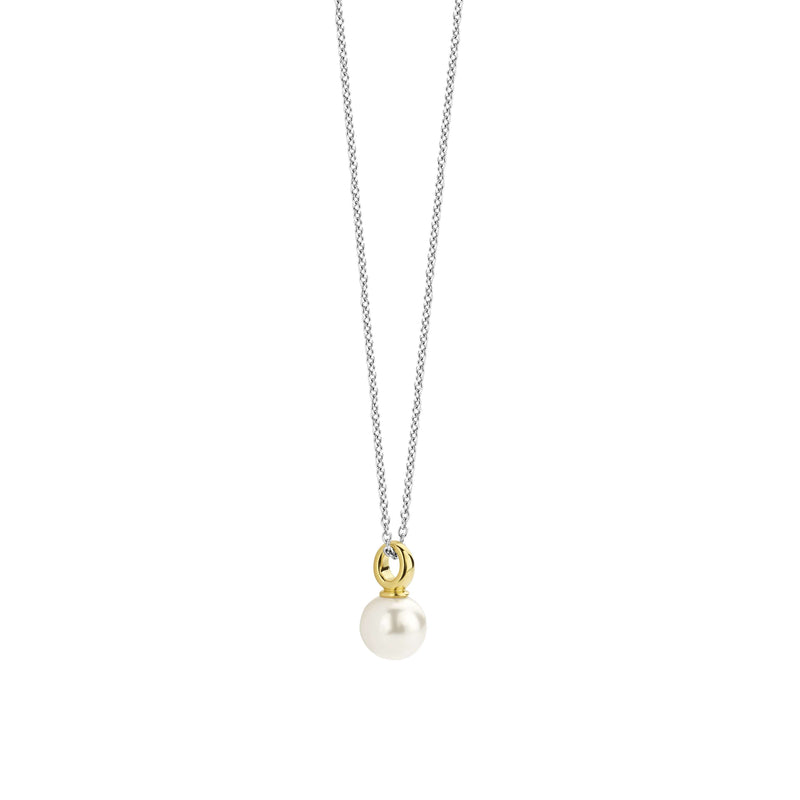 Ti Sento Necklace with pearl