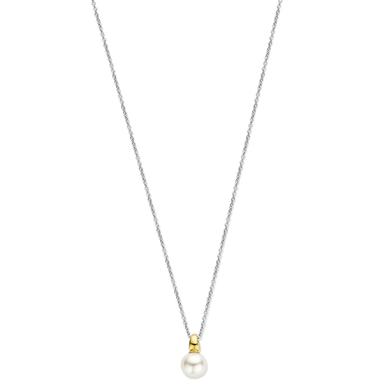 Ti Sento Necklace with pearl