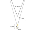 Ti Sento Necklace with pearl