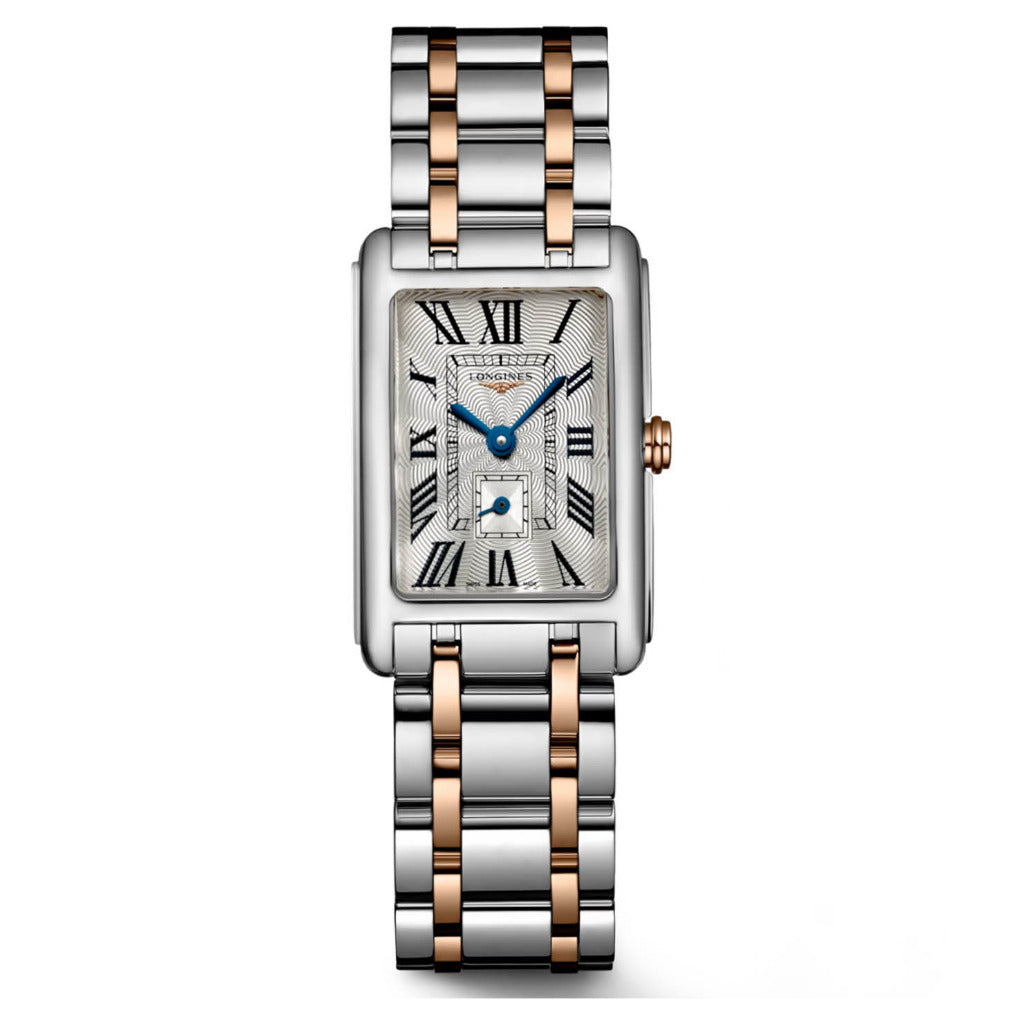 Longines DolceVita Steel and Rose Gold 21mm Watch L52555717