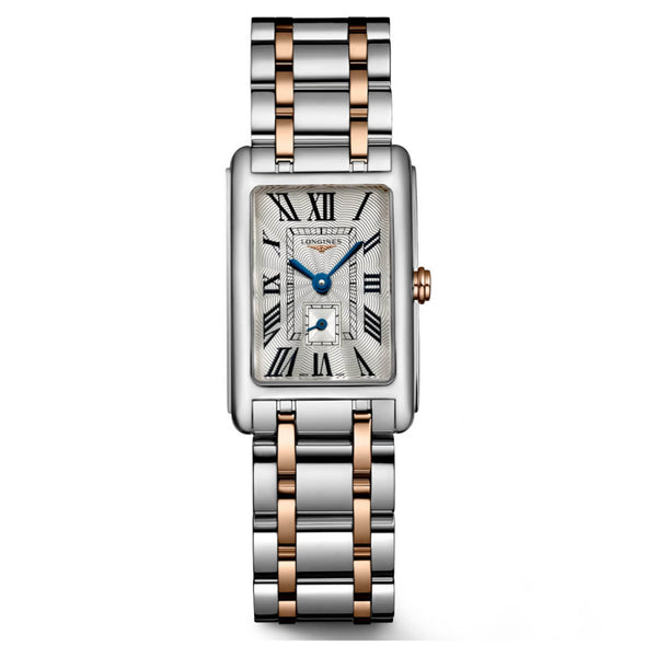 Longines DolceVita Steel and Rose Gold 21mm Watch L52555717