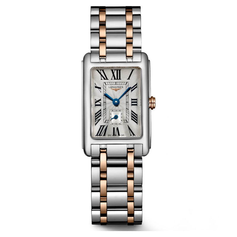 Longines DolceVita Steel and Rose Gold 21mm Watch L52555717
