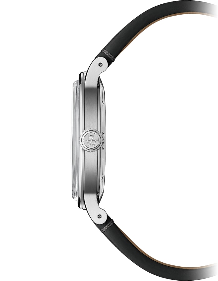 Raymond Weil Millesime Automatic Black Leather Strap 39.5mm Watch