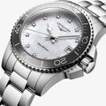 Longines HydroConquest Quartz Mother of Pearl Dot Diamond Dial 32mm Watch L3.370.4.87.6