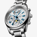 Longines Master Collection Moonphase Silver Dial 40mm Watch L2.673.4.71.6