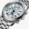 Longines Master Collection Moonphase Silver Dial 40mm Watch L2.673.4.71.6