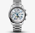 Longines Master Collection Moonphase Silver Dial 40mm Watch L2.673.4.71.6