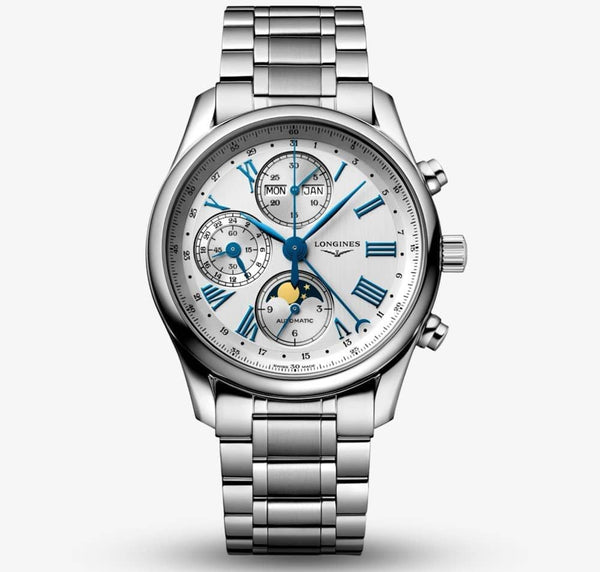Longines Master Collection Moonphase Silver Dial 40mm Watch L2.673.4.71.6