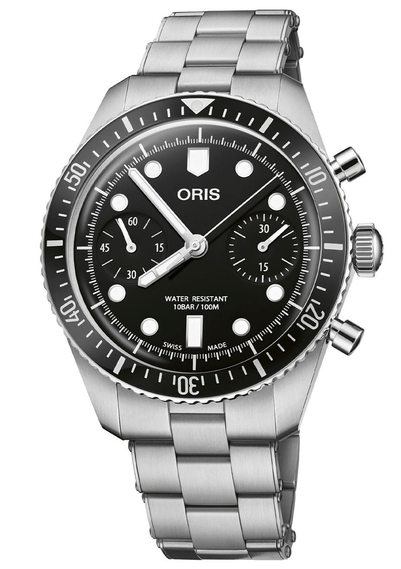 Oris Divers Sixty-Five Automatic Chronograph 40mm Watch 01 771 7791 4054-07 8 20 18