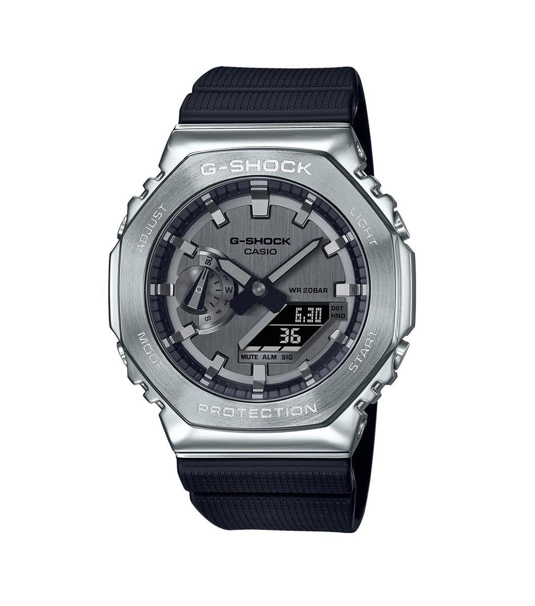 G- SHOCK Utility Metal Collection Octagonal Steel GM-2100-1AER