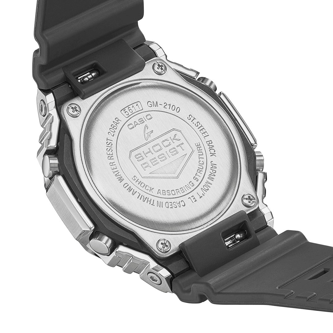 G- SHOCK Utility Metal Collection Octagonal Steel GM-2100-1AER