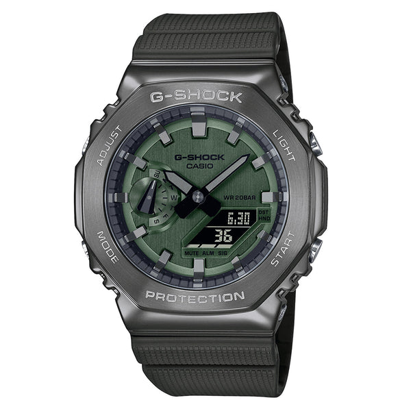 G- SHOCK Utility Metal Collection Octagonal Green GM-2100B-3AER