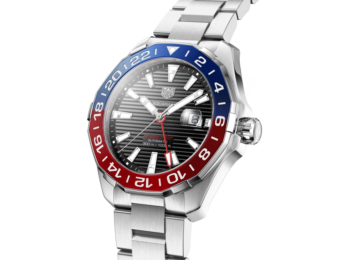 Tag Heuer Aquaracer Calibre 7 GMT 43mm WAY201F.BA0927
