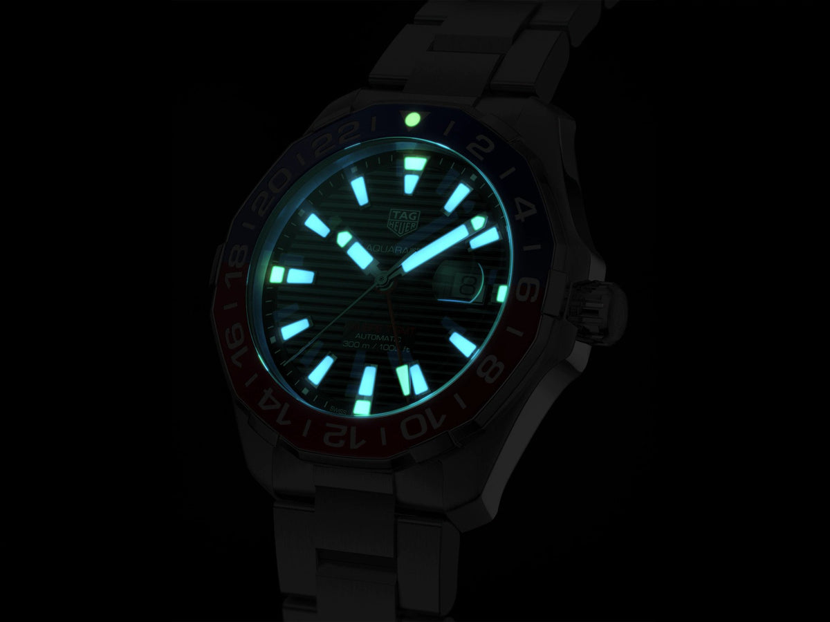 Tag Heuer Aquaracer Calibre 7 GMT 43mm WAY201F.BA0927