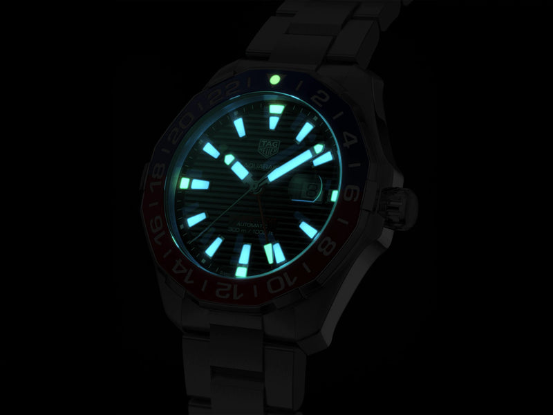 Tag Heuer Aquaracer Calibre 7 GMT 43mm WAY201F.BA0927