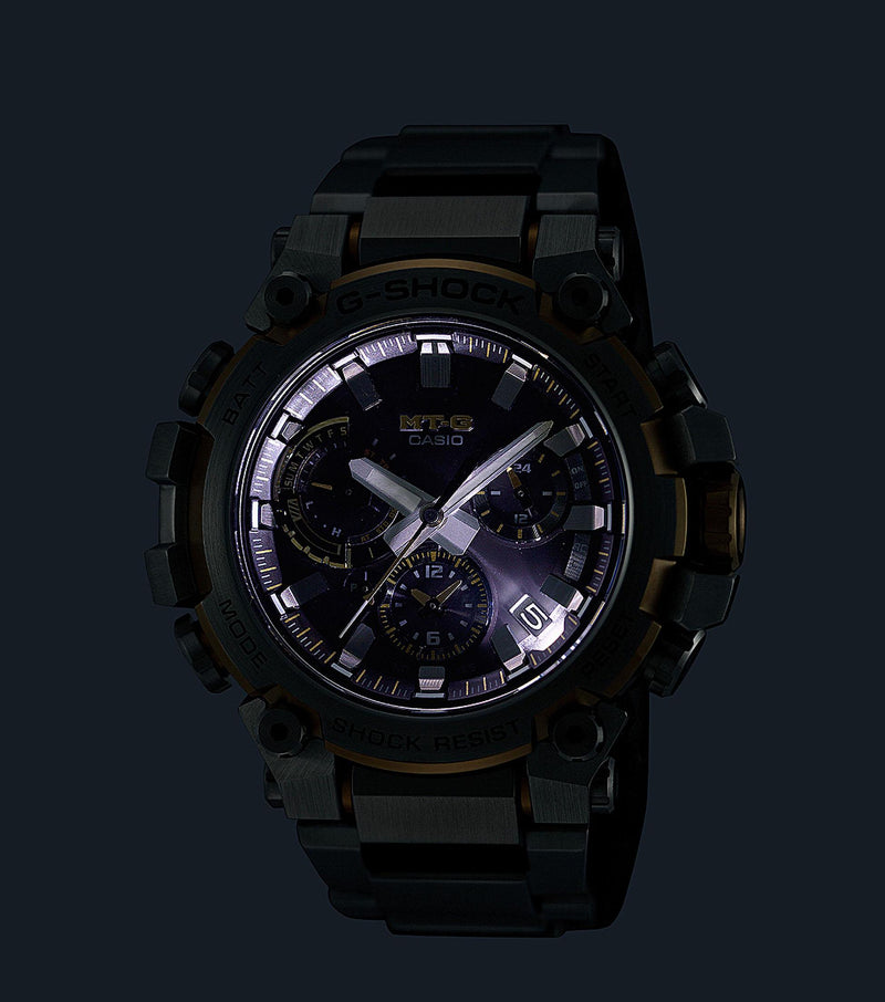 G-SHOCK MTG Silver and Gold MTG-B3000D-1A9ER