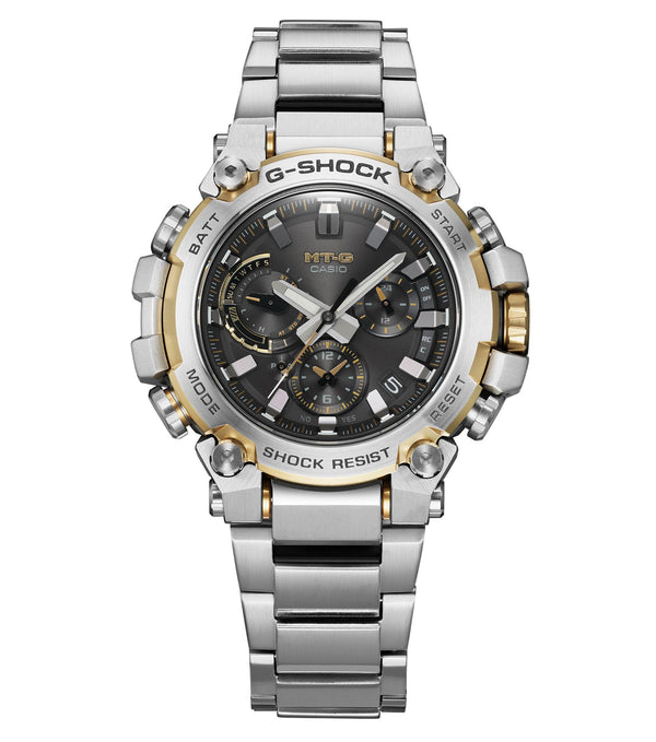 G-SHOCK MTG Silver and Gold MTG-B3000D-1A9ER