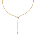 Fope Aria 18ct Yellow Gold 0.11ct Diamond Adjustable Necklet