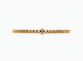 Fope EKA Flex'it 18ct Yellow Gold Bracelet with a Single Diamond