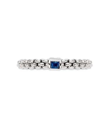 Fope Souls Flex'it Ring with Blue Sapphire