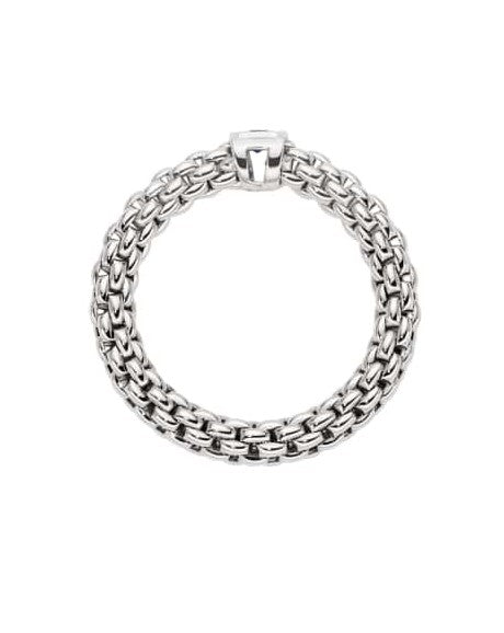 Fope Souls Flex'it Ring with Blue Sapphire