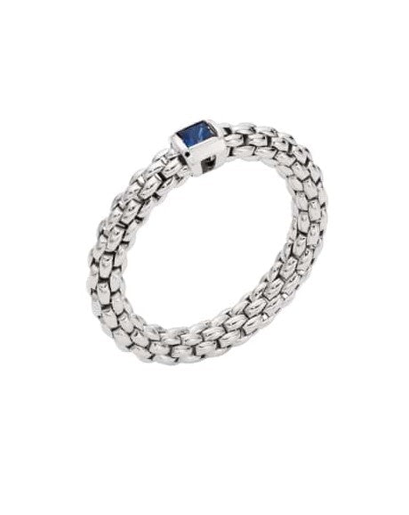 Fope Souls Flex'it Ring with Blue Sapphire
