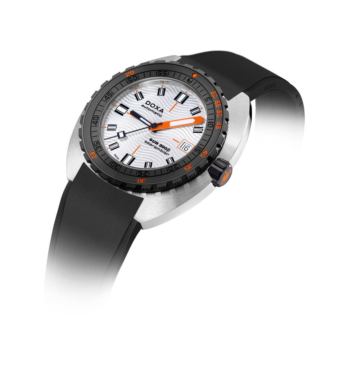 Doxa Sub 300 Beta Searambler on Black Rubber 42.5mm 830.10.021.20