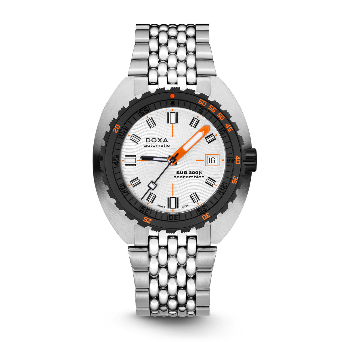 Doxa Sub 300 Beta Searambler on Steel Bracelet 42.5mm 830.10.021.10