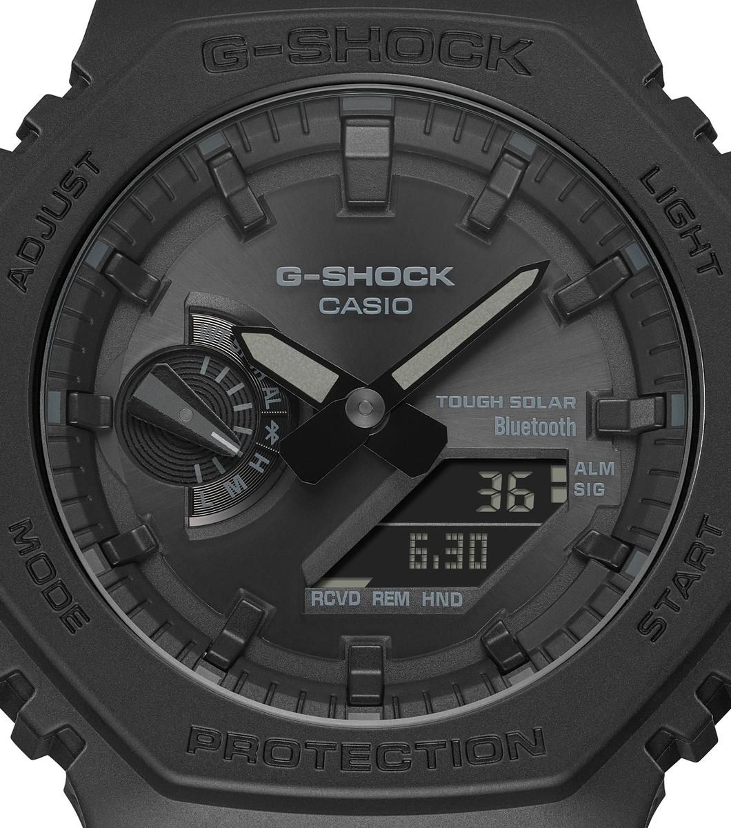 G-SHOCK Bluetooth® Solar 2100 Series Black Black GA-B2100-1A1ER