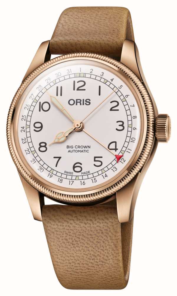 Oris Big Crown Father Time Limited Edition Bronze 40mm Watch 01 754 7741 3161-Set