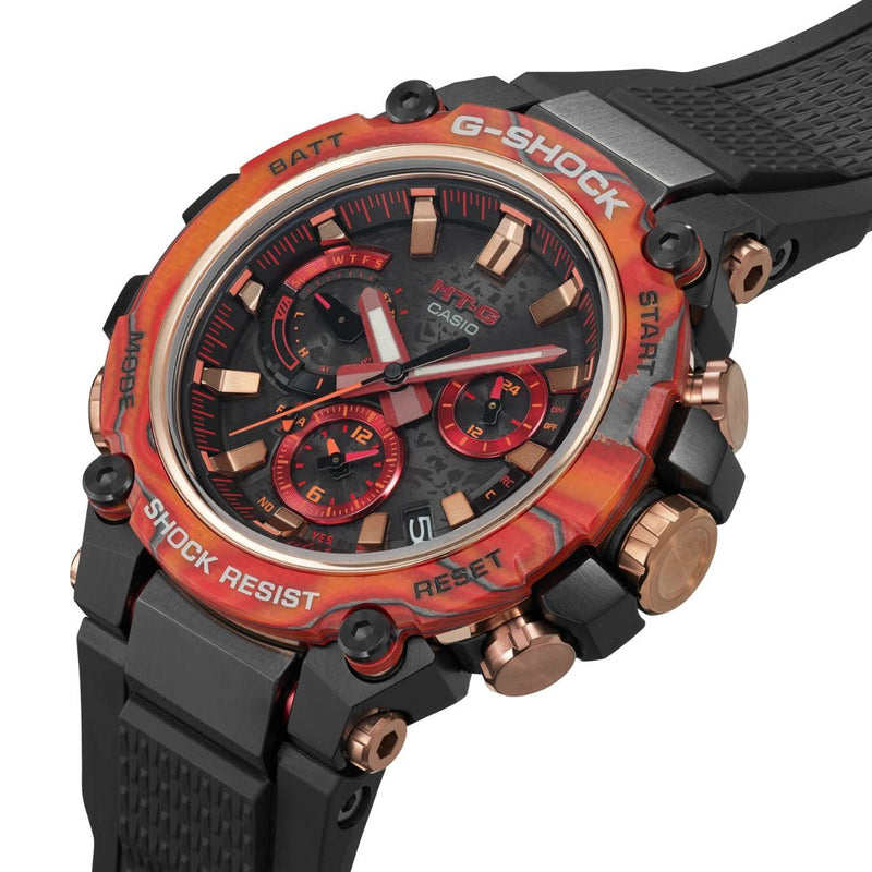 G-SHOCK MTG 40th Anniversary Flare Red Series MTG-B3000FR-1AER