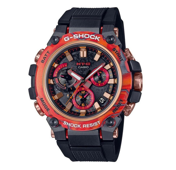 G-SHOCK MTG 40th Anniversary Flare Red Series MTG-B3000FR-1AER