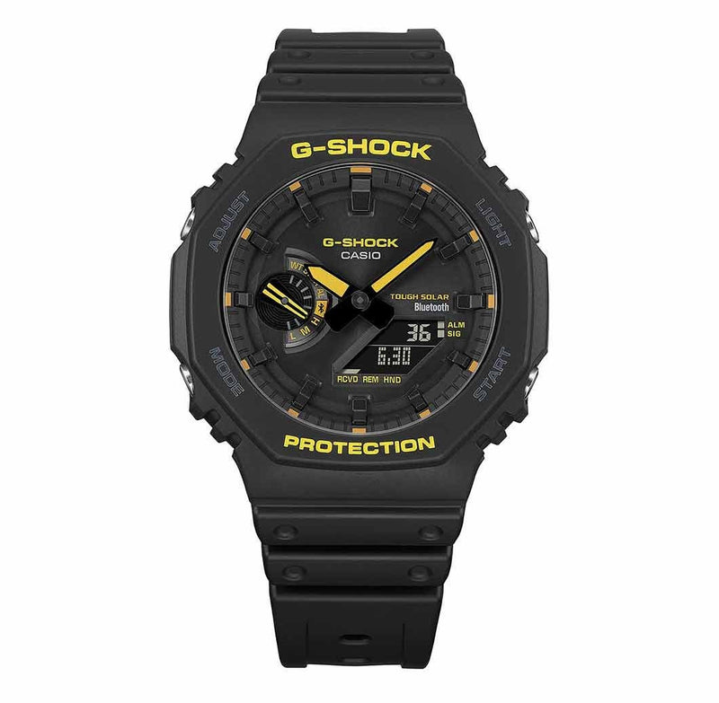 G-SHOCK Bluetooth® Solar 2100 Series Caution Yellow GA-B2100CY-1AER