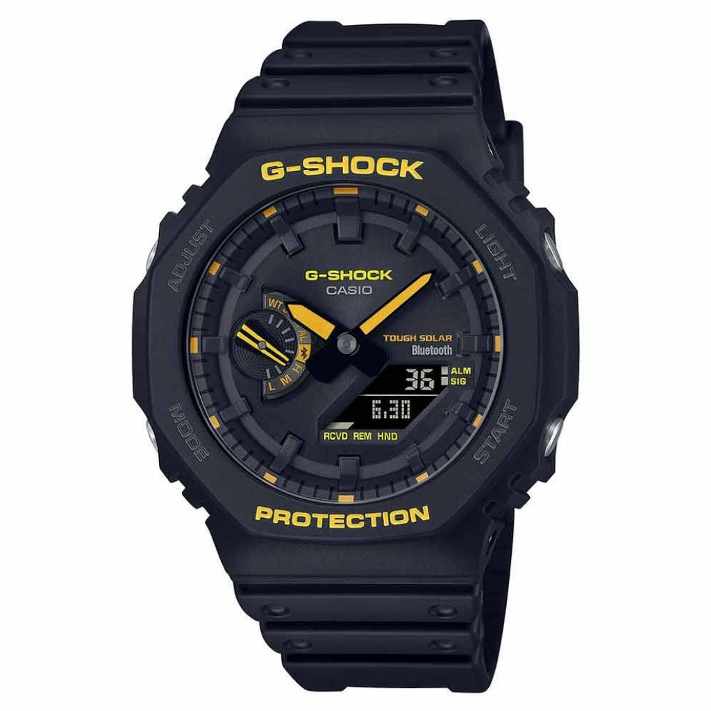G-SHOCK Bluetooth® Solar 2100 Series Caution Yellow GA-B2100CY-1AER