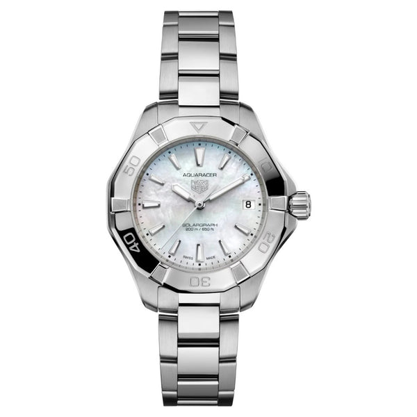 Tag Heuer Aquaracer Professional 200 Solargraph Mother of Pearl 34mm WBP1312.BA0005