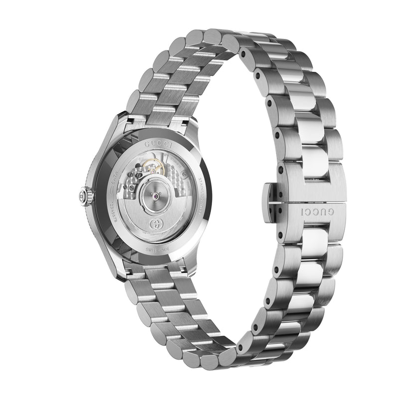 GUCCI G-Timeless Blue Dial Automatic Steel 40mm Watch YA126389