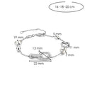TI SENTO Bracelet 23033ZI