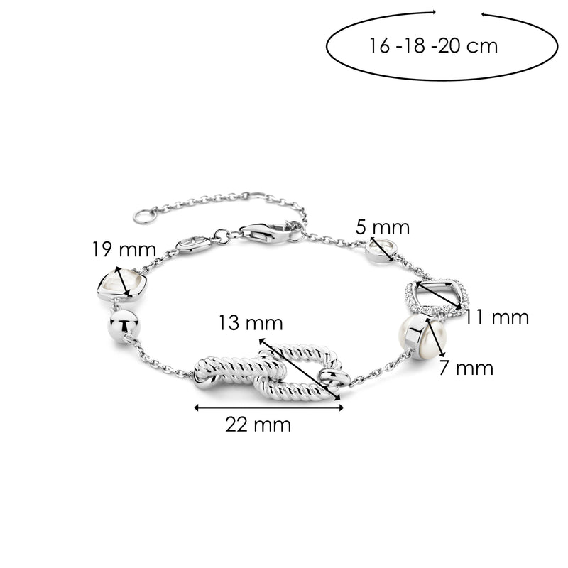 TI SENTO Bracelet 23033ZI