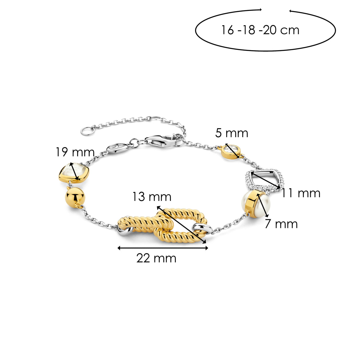 TI SENTO Bracelet 23033ZY