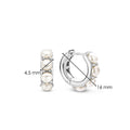 TI SENTO Small Hoops - 7962PW