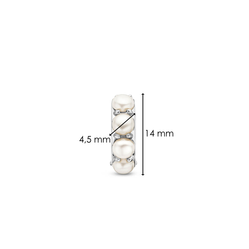 TI SENTO Small Hoops - 7962PW