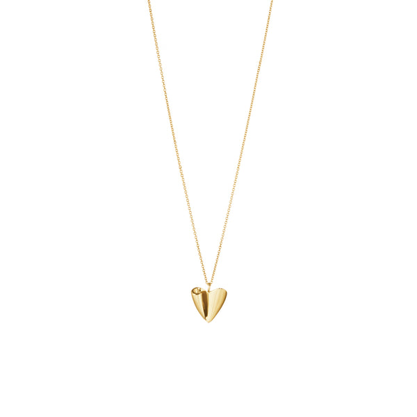 Georg Jensen 2024 Heart Pendant, 18ct Yellow Gold