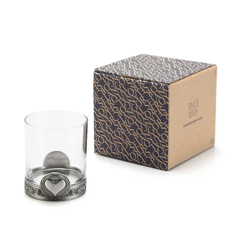 Royal Selangor Hearts Whisky Tumbler