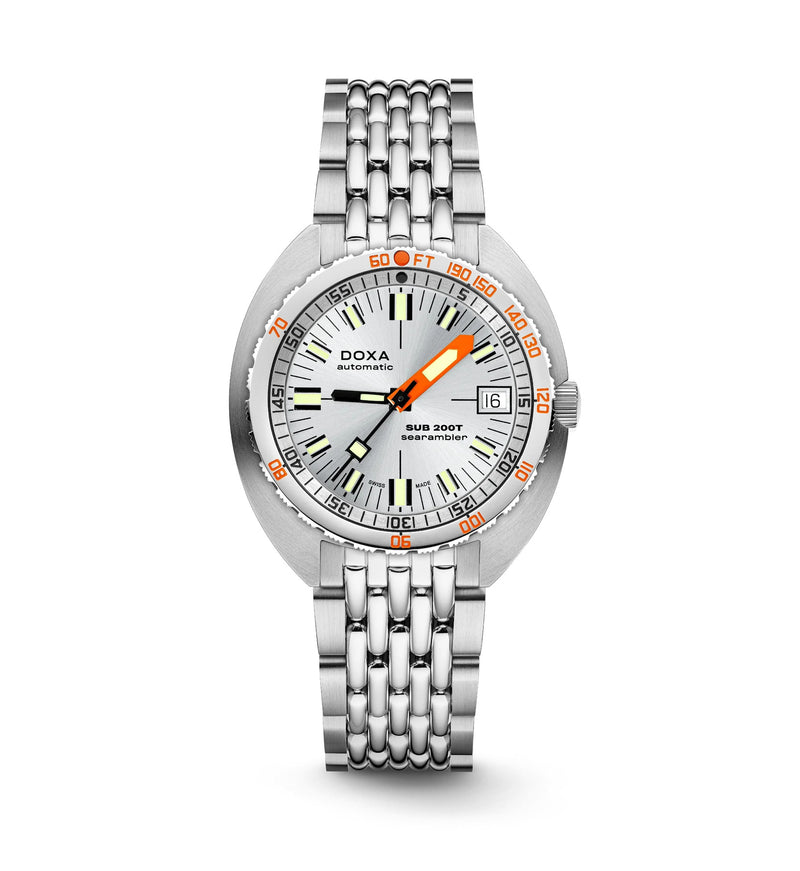 Doxa SUB 200T Searambler Iconic Sunray Stainless Steel 804.10.021.10