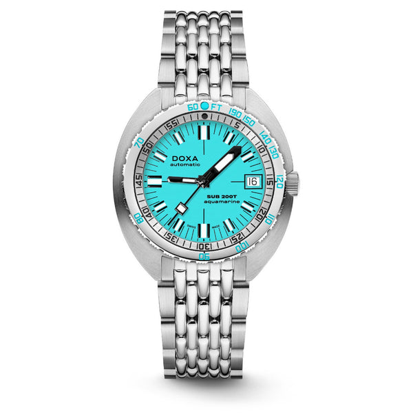 Doxa SUB 200T Aquamarine Iconic Stainless Steel 804.10.241.10