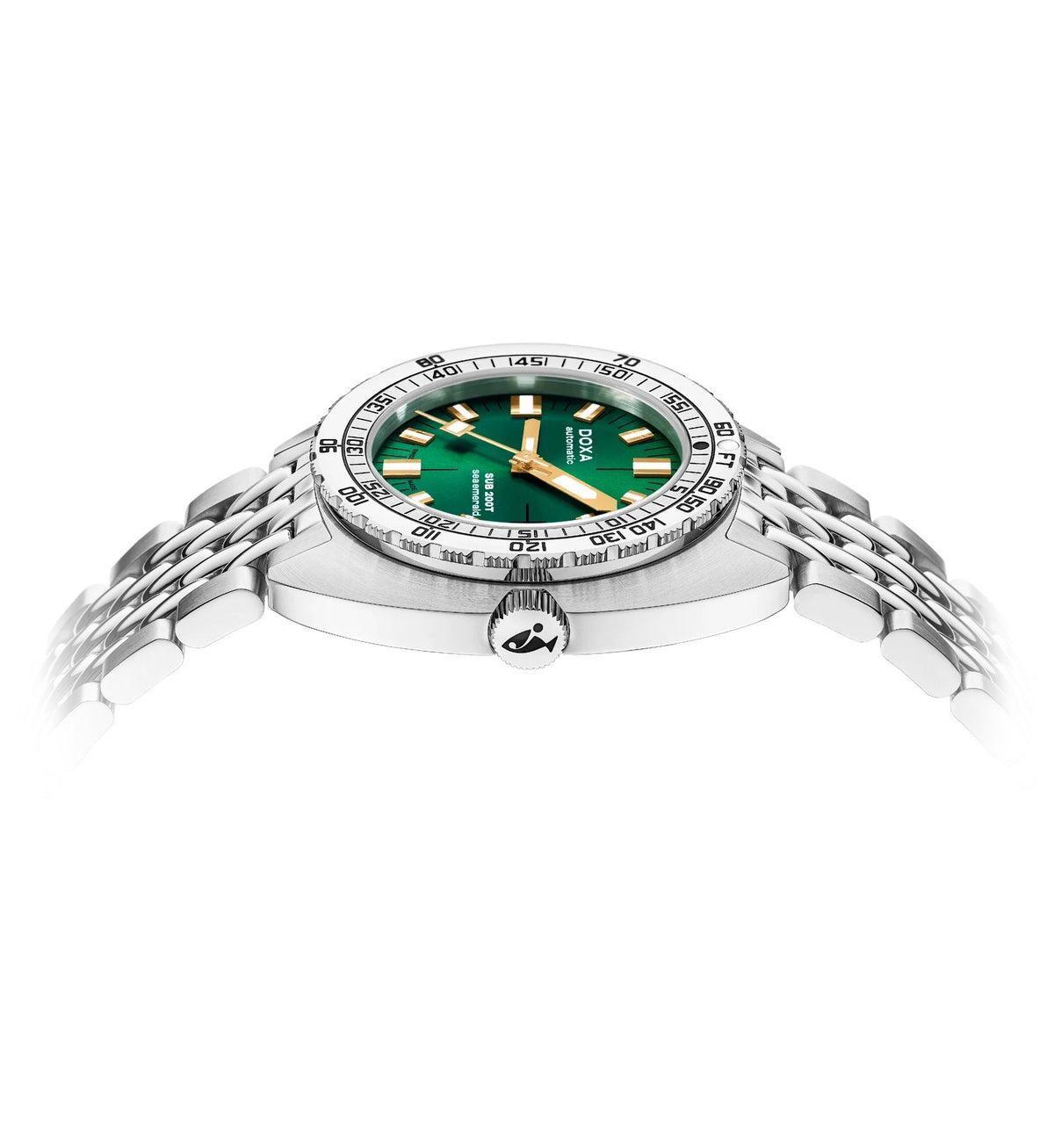 Doxa SUB 200T Sea Emerald Sunray Stainless Steel 804.10.131S.10