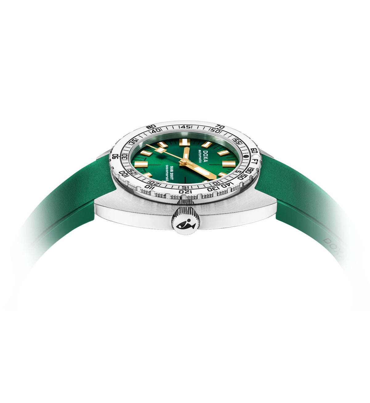 Doxa SUB 200T Sea Emerald Sunray Rubber Strap 804.10.131S.26
